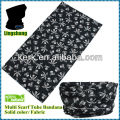 Promotion bedruckte Bandana 100% Polyester Polyester nahtlose Bandana Schal Biker Bandana